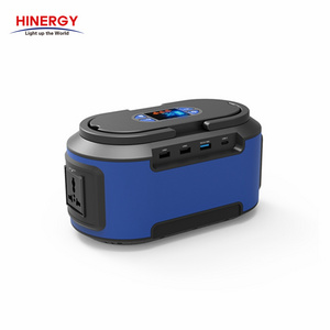 Hinergy 200w Rechargeable UK USA Plug Portable Power Station Solar Generator for Laptop