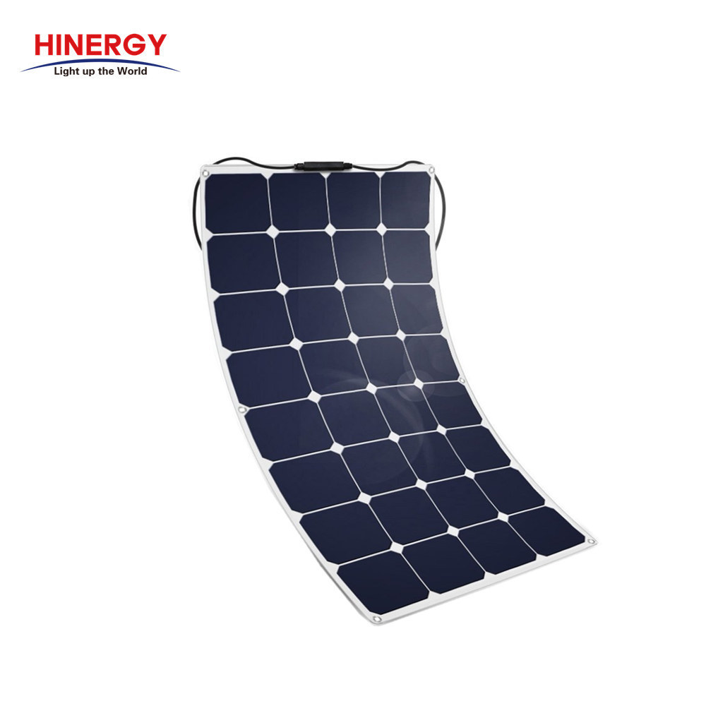 Mono Portable Flexible Solar Panel 100w 120 Watt 130 W 150 wp 180Wp 200W With Sunpower Solar Cell