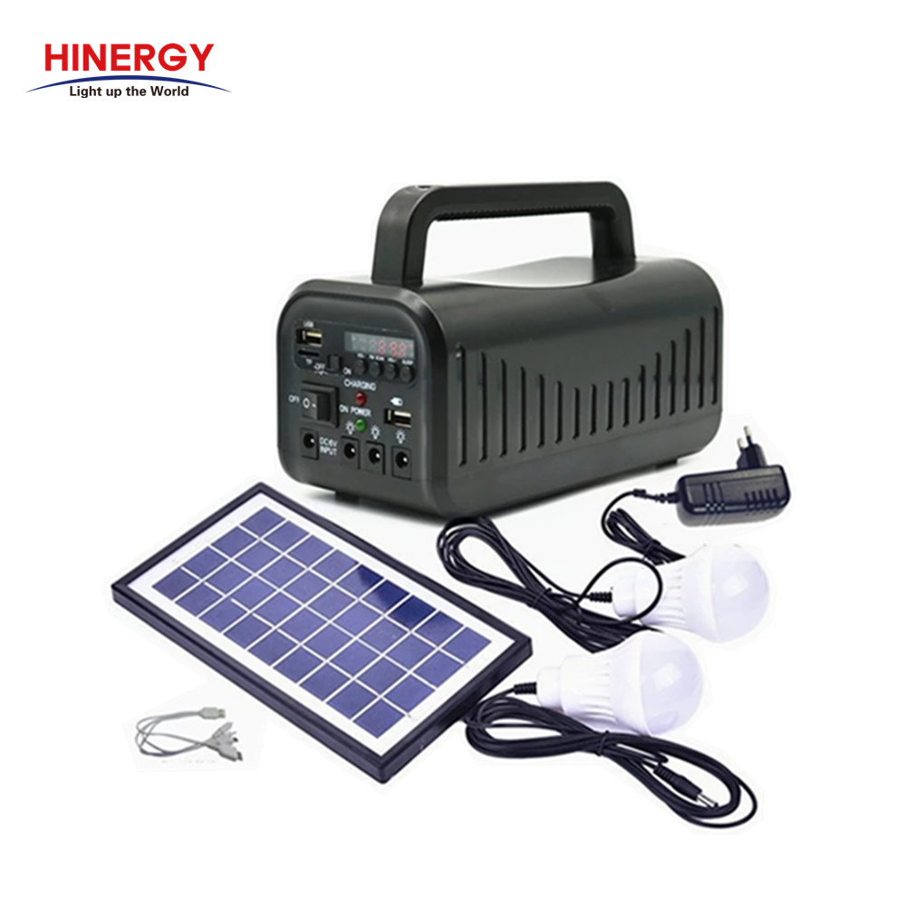 Hinergy factory cheap price high lumen portable solar energy lighting home kit 12v