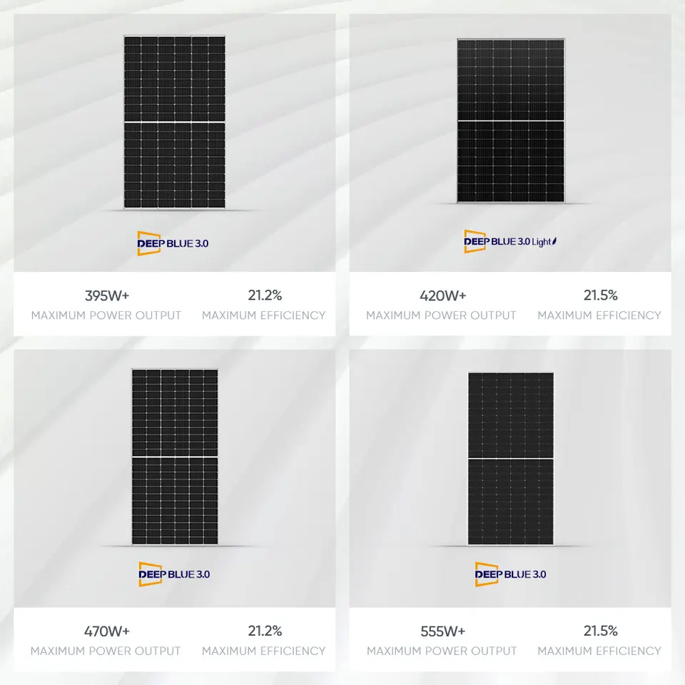 Ja-Solar Panels Black Frame 405 565w 595 W 625w Technology Co Modulos Solares Ja Solar Panel 545w