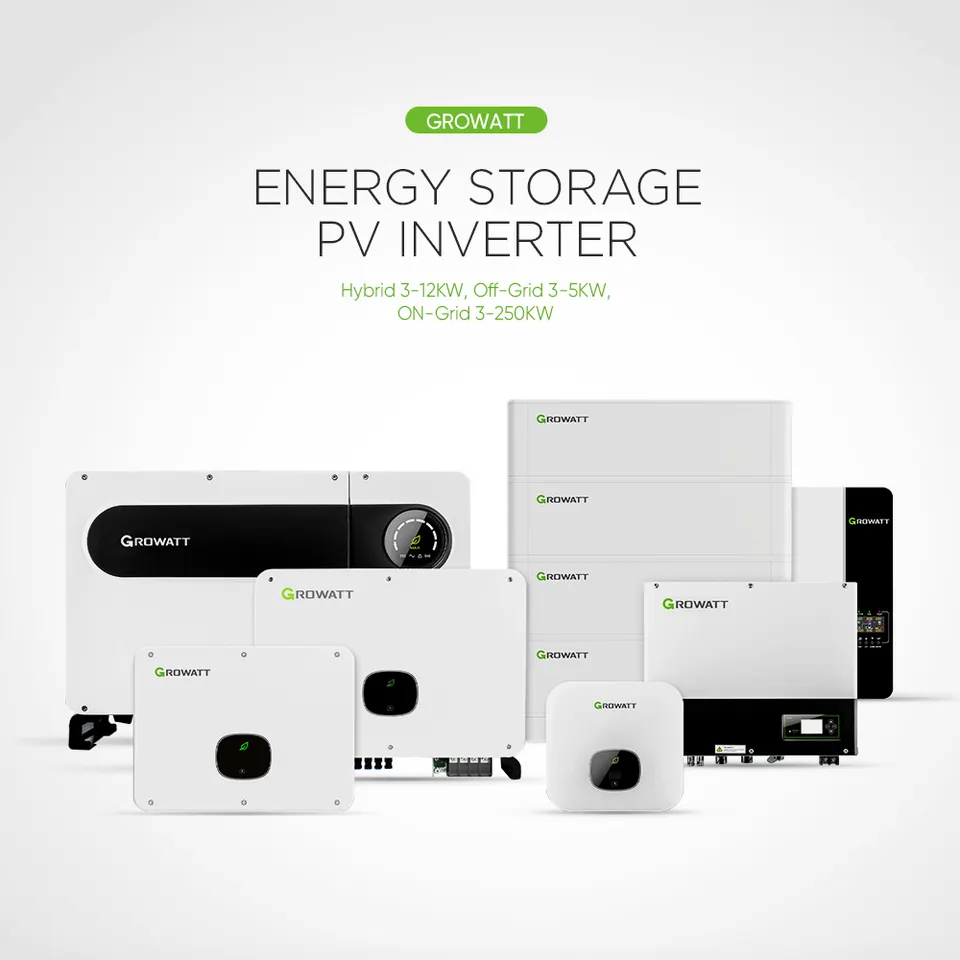 Growatt MOD3000-15000 TL3-X 5kw 6kw 8kw 9kw 10kw 12kw 15kw On Grid Tie 3 Phases Solar Inverter