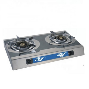 Two burners gas stove table type gas cooker hot sale in world market