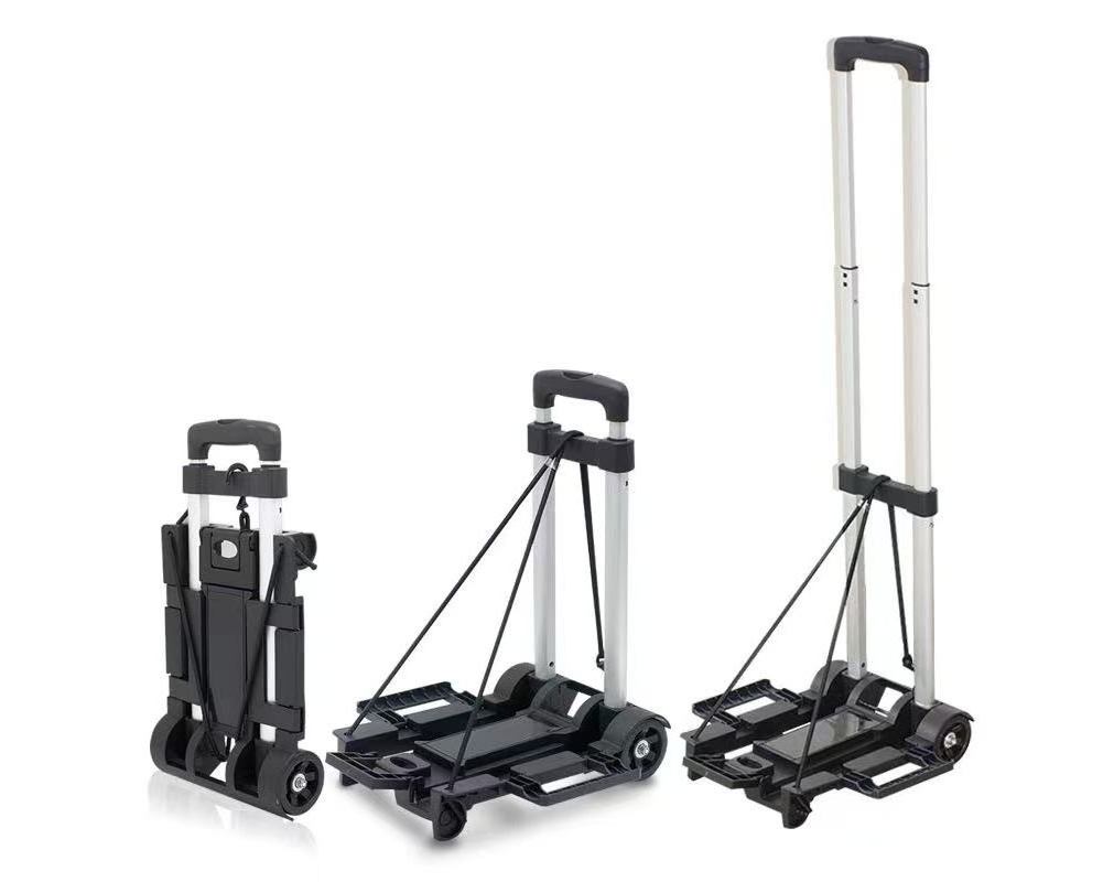 Wholesale Folding Hand Truck, Portable Dolly Cart Foldable Lightweight, 2 Wheels Push Cart Dolly for Moving