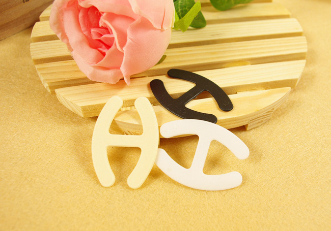 Hot selling round shape plastic adjustable  strap bra clip strap clipper