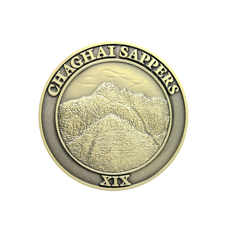 Commemorative Coin  Metal Double Sided  Wholesale challenge coins custom shopping cart  gold plated tungsten coin