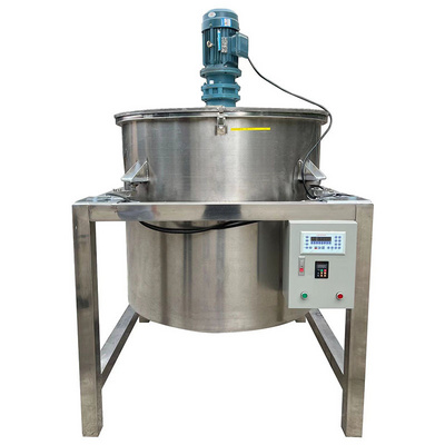 Stainless Steel Agitator Double Jacket Electric Heating Heater Liquid Blend Mixing Tank