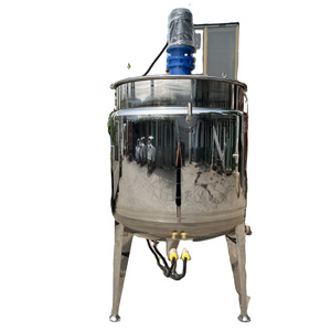 Customizable Stainless Steel Mixing Tanks And Heated Emulsion Tanks For Making Liquid Soap And Shampoo