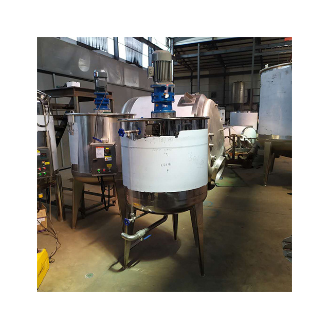 500 liter Stainless Steel Liquid Fertilizer Pig Feed Mixing Tank With Agitator