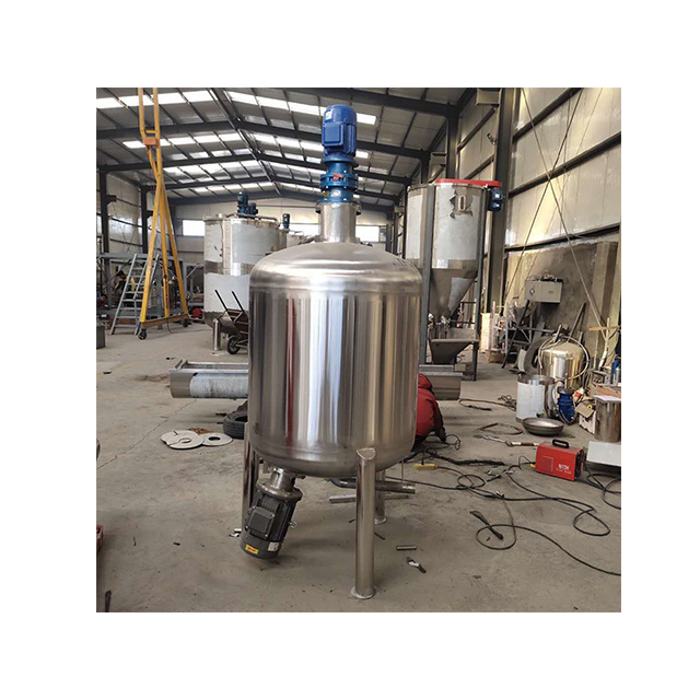 500 liter Stainless Steel Liquid Fertilizer Pig Feed Mixing Tank With Agitator