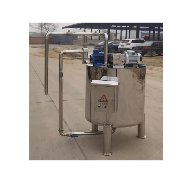 Liquid Shampoo Soap Mixing Making Agitator Machine 500L Liquid Mixer Chemical Cosmetic Food 1 - 40 R.p.m Rpm 0-63r/min