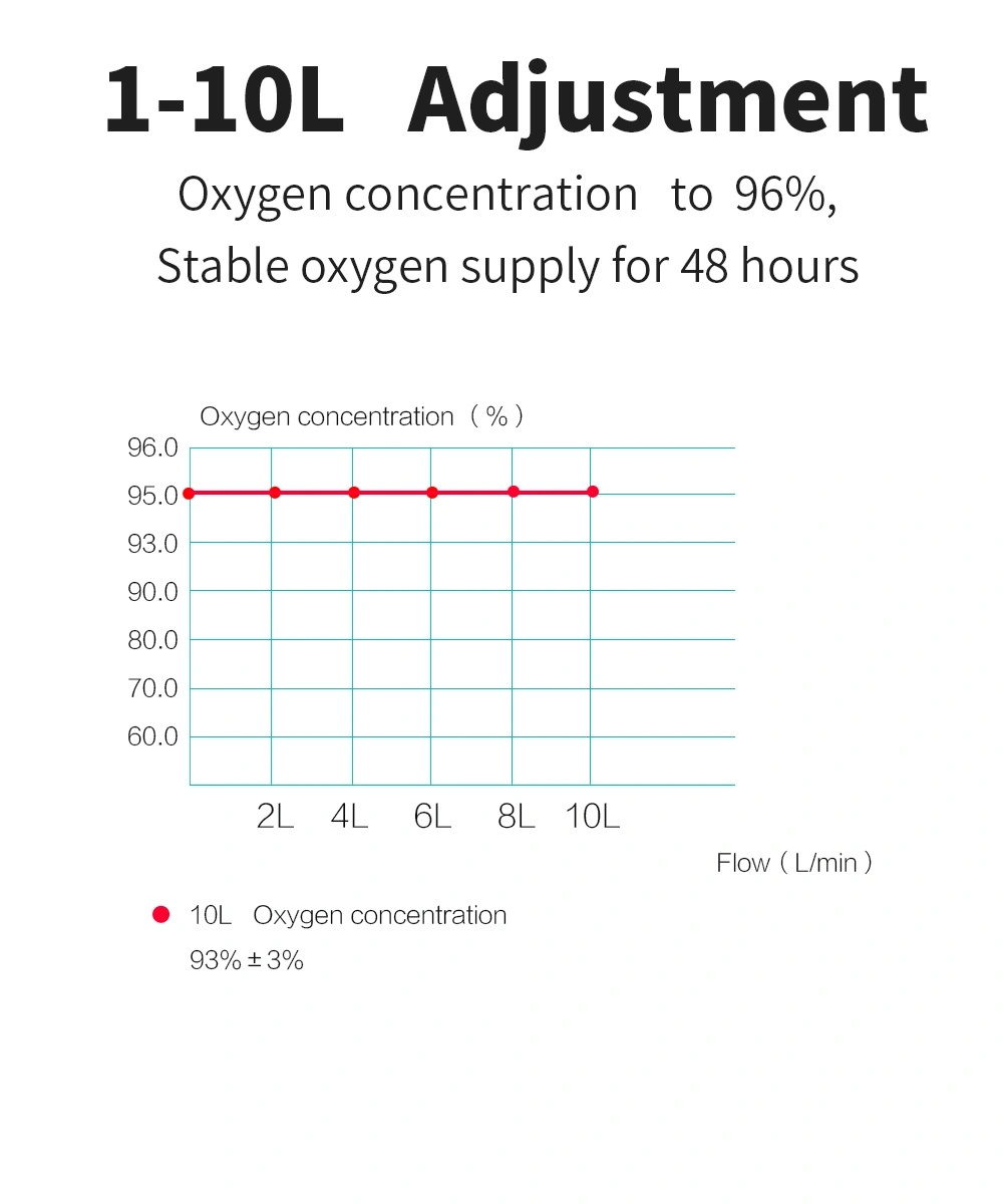 Hacenor Medical Device Manufacture 10L CE Oxygen Generator Portable 10 liter Home Oxygen-concentrator 5l Oxygen Machine Price