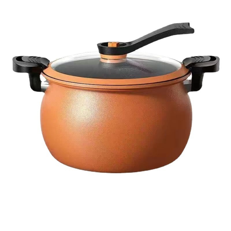 New Stew Pot Large Capacity 8L Non-stick Family Use Micro Pressure Cooker