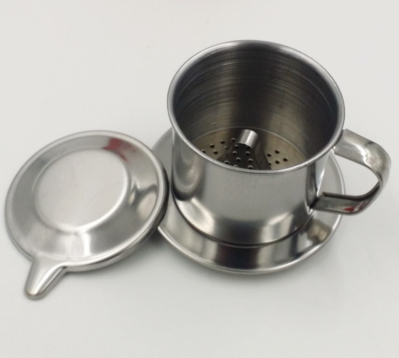 Vietnamese Coffee Dripper Stainless Steel Phin Coffee Maker Filter