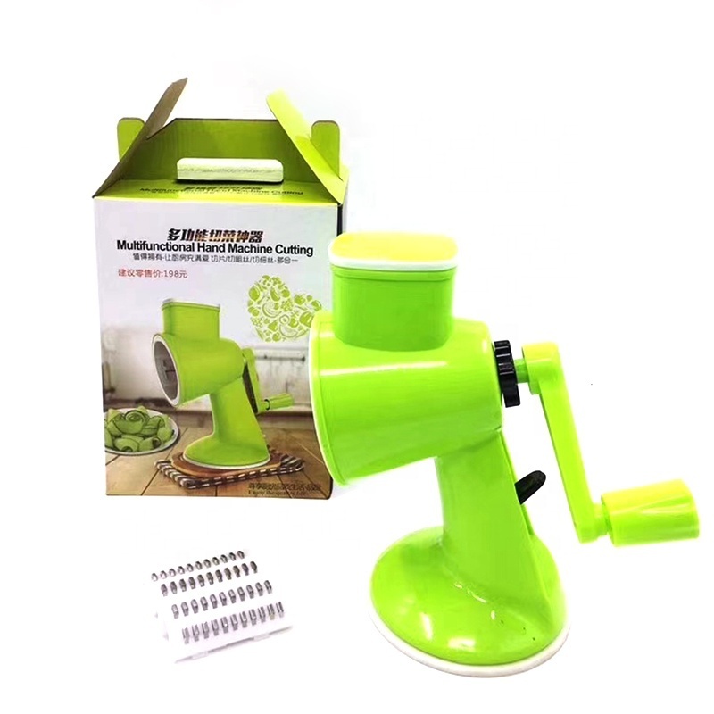 Kitchen Gadgets Multifunctional Plastic Hand Machine Cutting Food Chopper