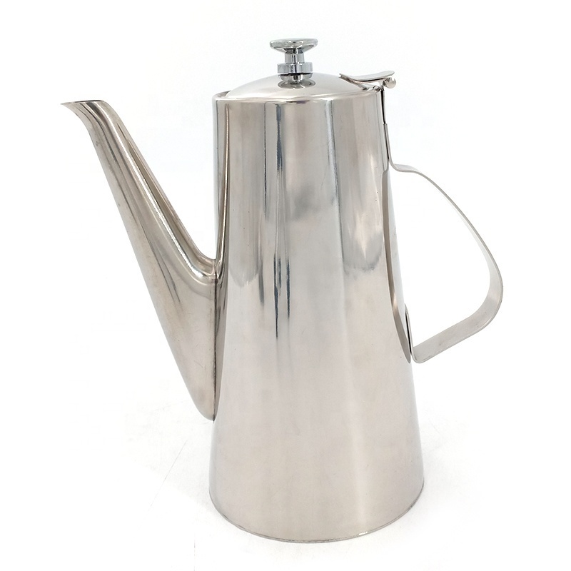 Home and kitchen coffee kettle Stainless steel 201 cold water pot practical handle design water kettle Teapot