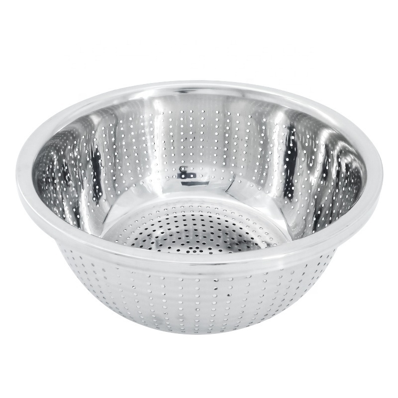 Wholesale Stainless Steel netting Mesh Filter Sieve bowl Rice sieve