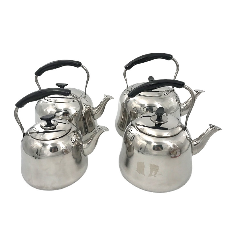 Factory Direct Stainless Steel Turkish Water Whistling Tea Kettle for Hotel