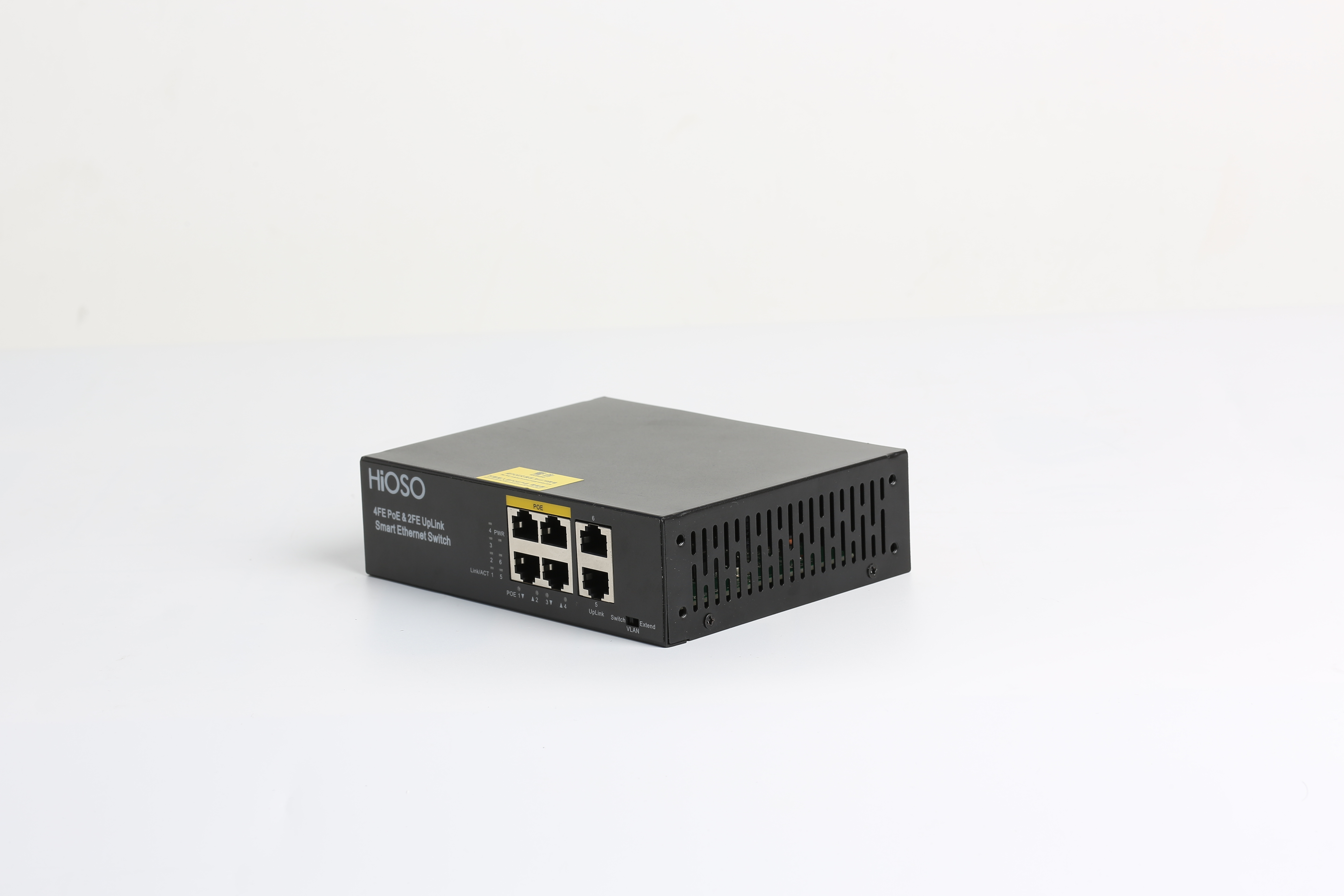 Non-standard Poe Hioso 10/100mbps 4 Poe Ports Passive Non-standard Dc48v Poe Switch