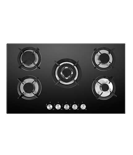 220v 5 Burner Oven Cooker Cooktop Electric Infrared Ceramic Hob Built In Gas Stove