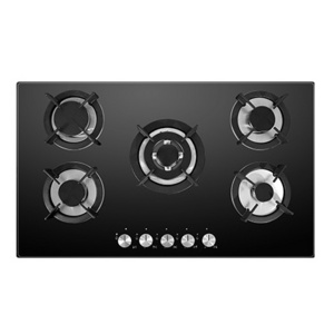 220v 5 Burner Oven Cooker Cooktop Electric Infrared Ceramic Hob Built In Gas Stove