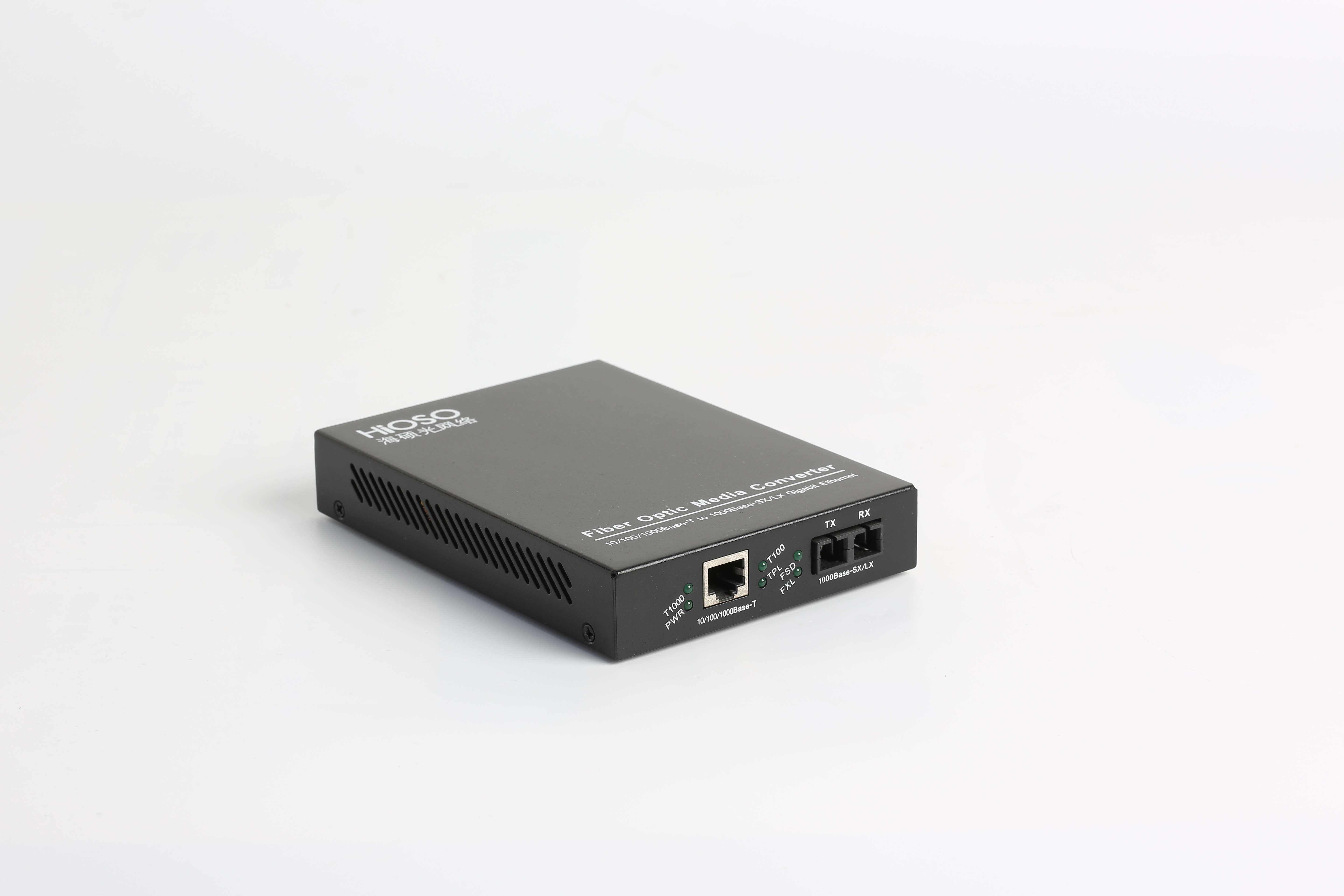 HiOSO FC830AGM with management function 10/100/1000M auto-adapted Fiber Media Converter 20KM 2 ports media converter