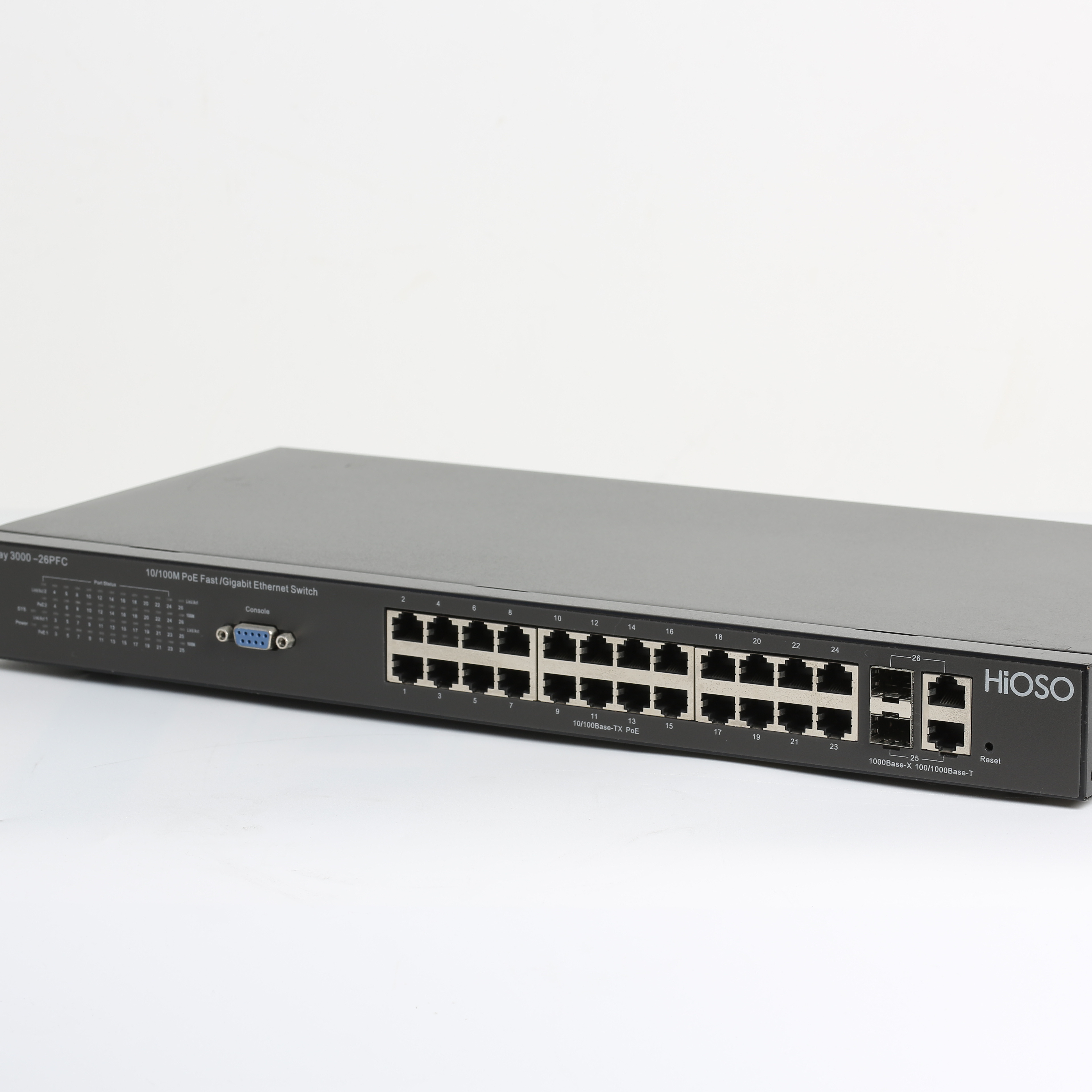 Multifunctional unmanaged network fiber switch 2 Gigabit Combo port 24 port fiber switch 12/24/48 port fiber switch