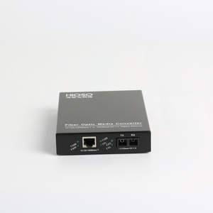 HiOSO FC830AGM with management function 10/100/1000M auto-adapted Fiber Media Converter 20KM 2 ports media converter