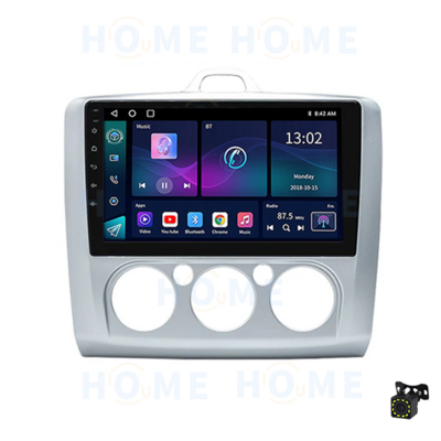 Android 10 Auto Car Radio For Ford Focus 2 3 Mk2 Mk3 2004 - 2012 Multimedia Player Navigation GPS Carplay Stereo DVD 4G WiFi DSP