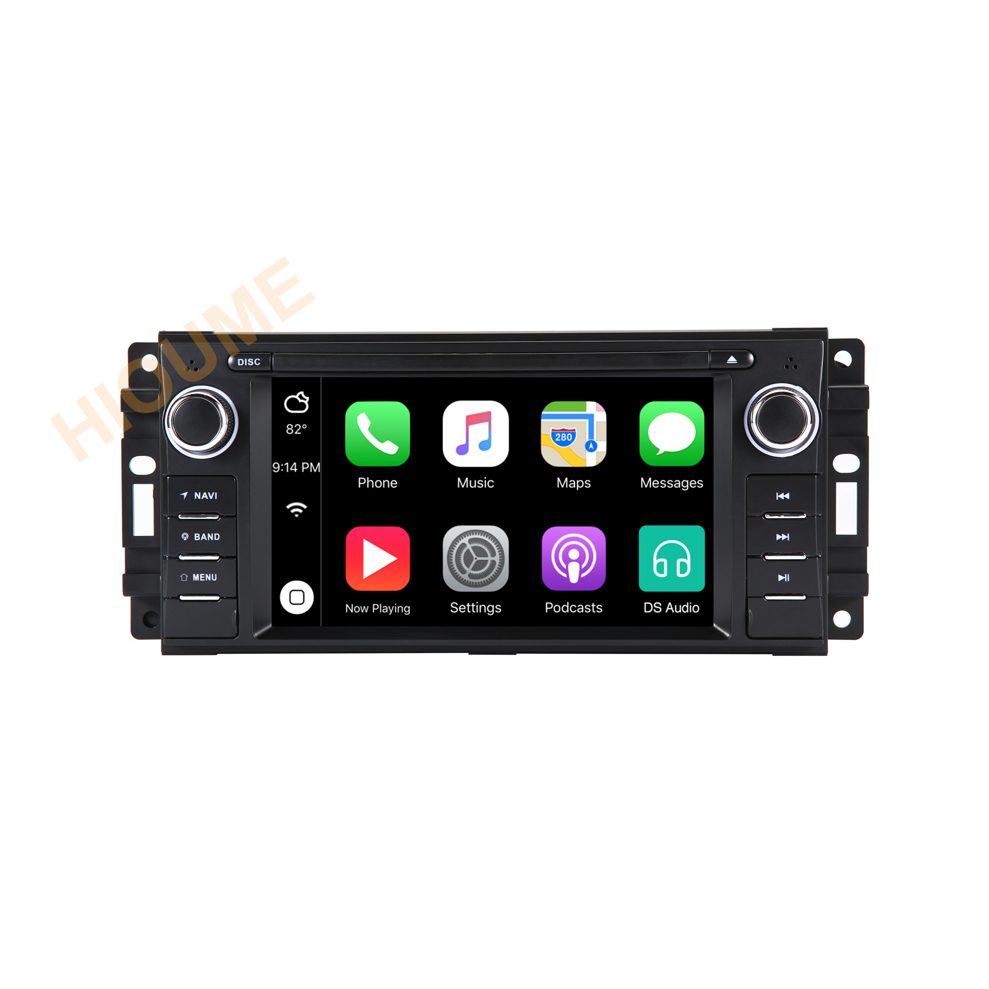 Android 10 Car Multimedia Player for Jeep Grand Cherokee Chrysler 300C Dodge Ram Compass Patriot Sebring GPS Navigation Radio