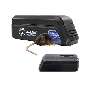 [OWLTRA] Pest Control Machine Smart Mousetrap High Voltage Food Bait Killer Easy To Clean Rodent Mouse Trap