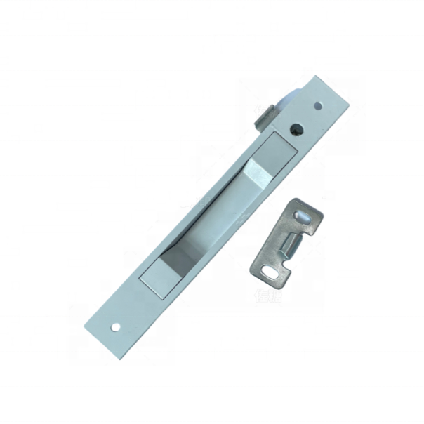 Zinc alloy one-word lock casement window push-pull hook lock single-sided sliding door and window hook lock