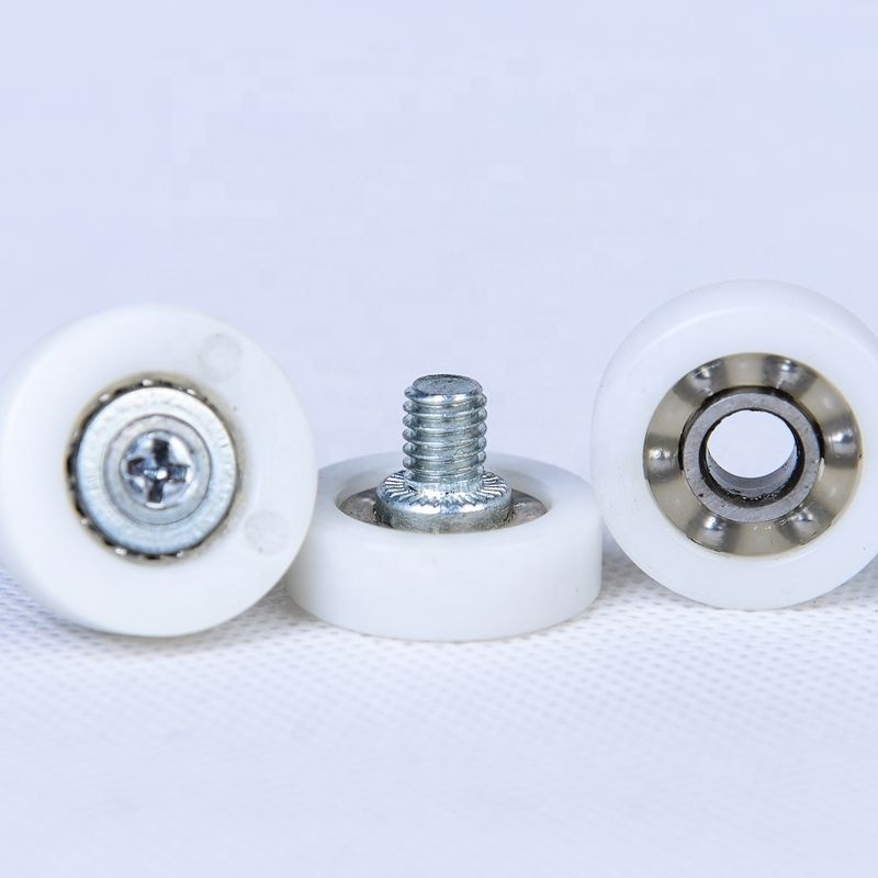 POM nylon drawer wheel DR19 DR22 DR24 DR26 DR28 DR30 sliding plastic drawer roller for drawer cabinet sliding