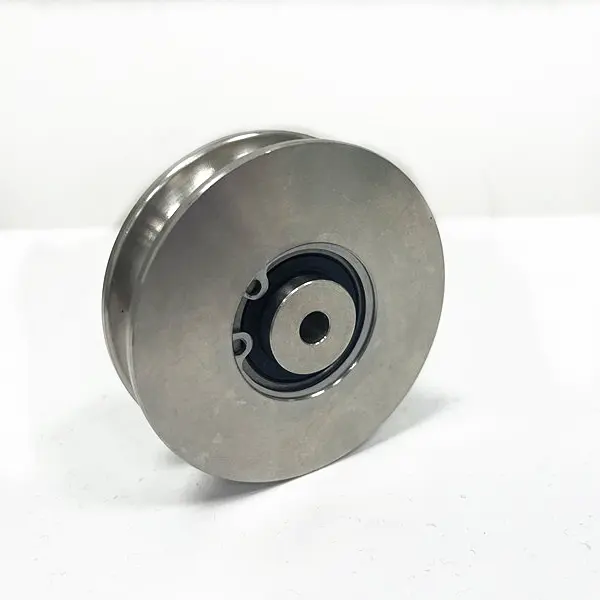 Stainless Steel 316 Single Nylon Sheave Wire U Pulley Nylon Roller Stringing Nylon Pulley Rope