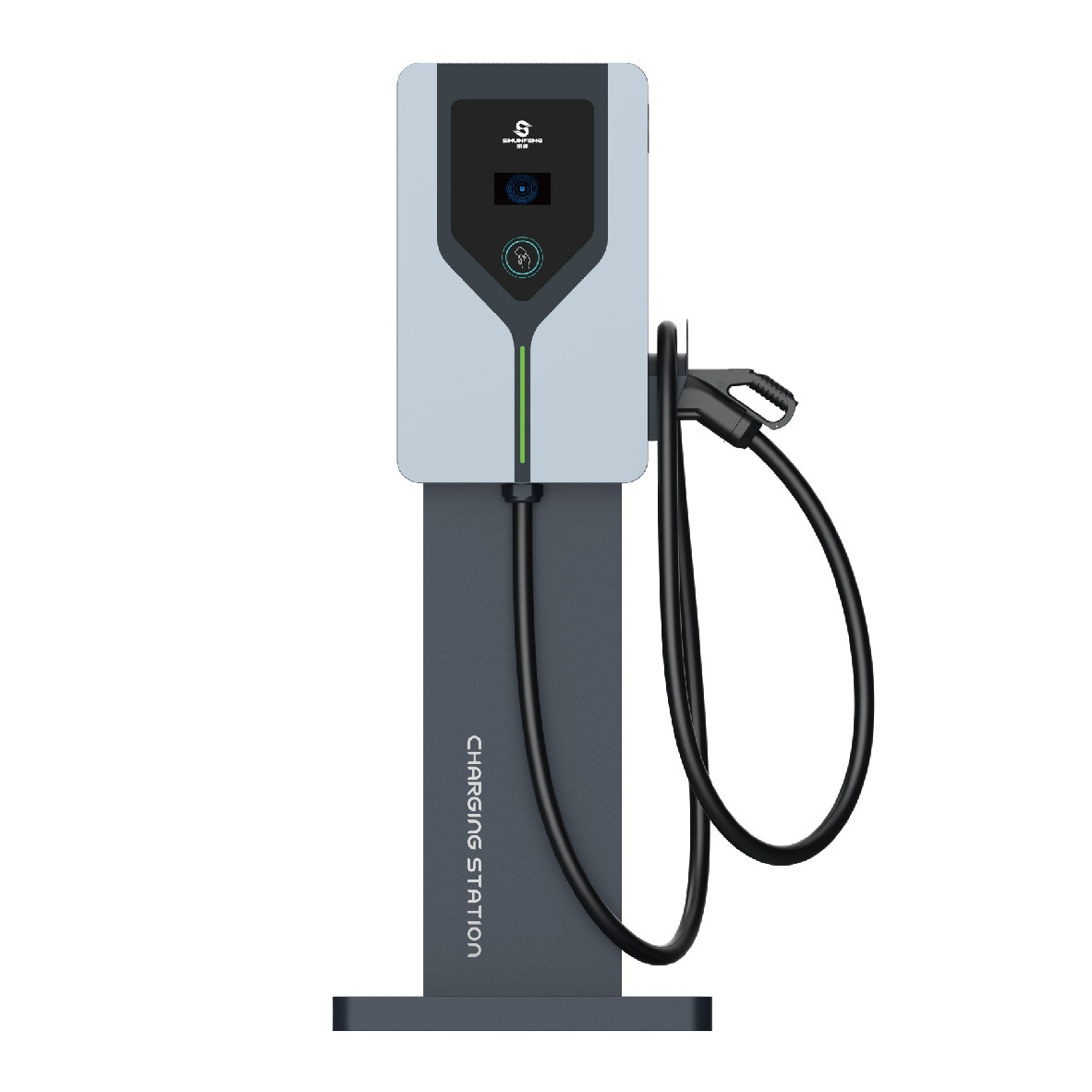 SHUNFENG Design Commercial Electric Vehicle Car Charging Stations 40 KW DC EV Charger With Single Gun