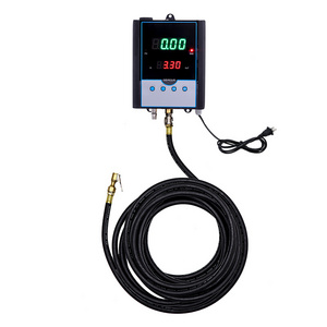 Simple wall mount digital tire inflators for tire repair shop small size automatic tyre inflator