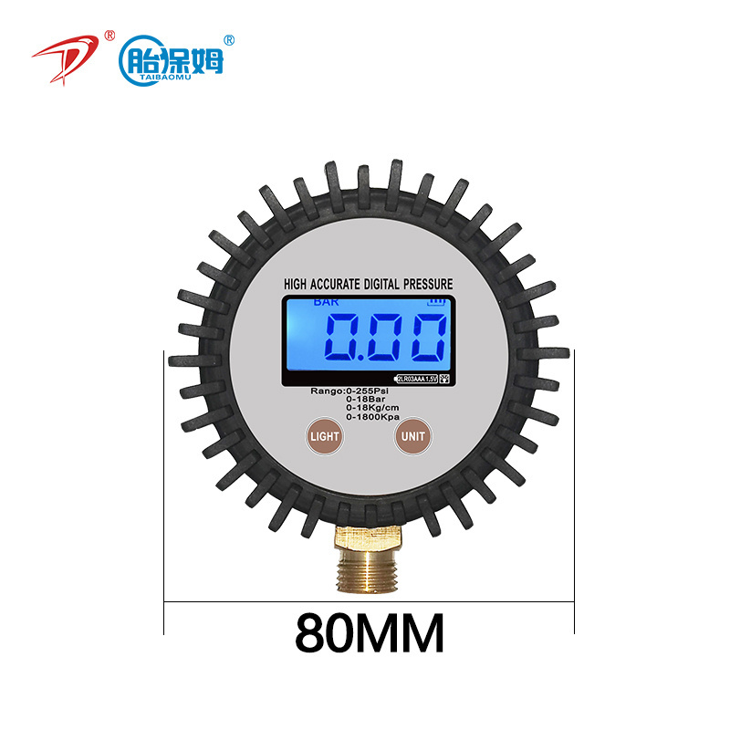 digital  pressure gauge Pressure meter Manometer  220Psi 15Bar 1800Kpa 15kg/cm2 Manufacturer