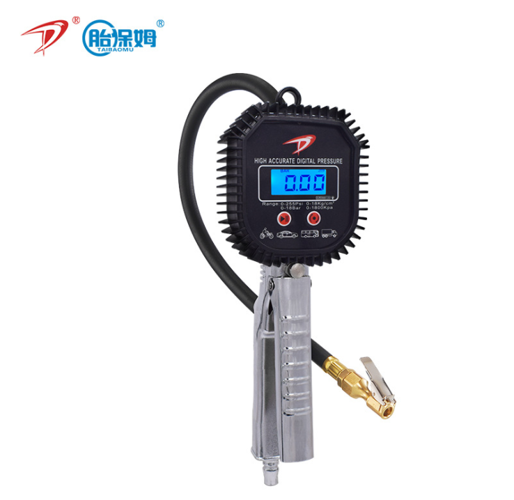 digital air pressure gauge auto tire inflator car pressure gauges