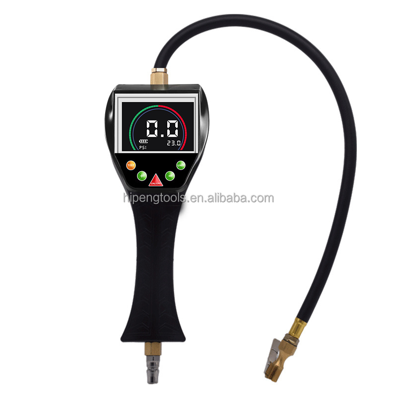 LED Tire/tyre Inflate Pre-set Pressure Fully Automatic Inflator 4 Pressure Unit LED Digital Display