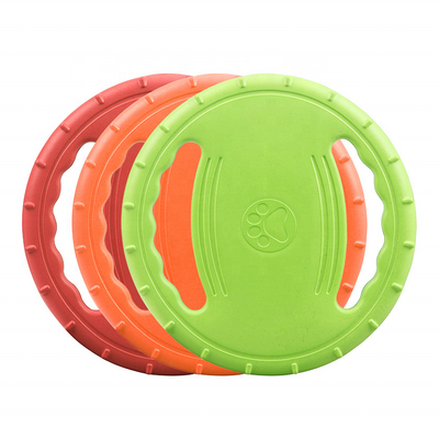 Hollow Design Dog Training Flying Disc EVA Water Floating Interactive Dog Frisbeed Toy