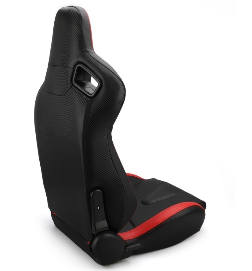 Racing Seat with Adjustable Slide for Racing Wheel Simulator Stand Cockpit Seat Back