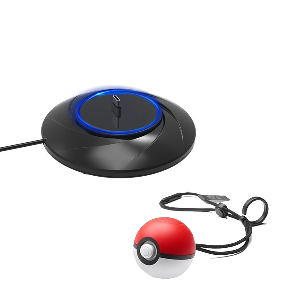 LED Charging Dock for Poke Ball Plus Nintendo Switch Controller