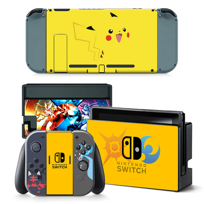 Theme Series Full Body Protective Sticker Skin Cover for Nintendo Switch Standard Edition Gaming Console