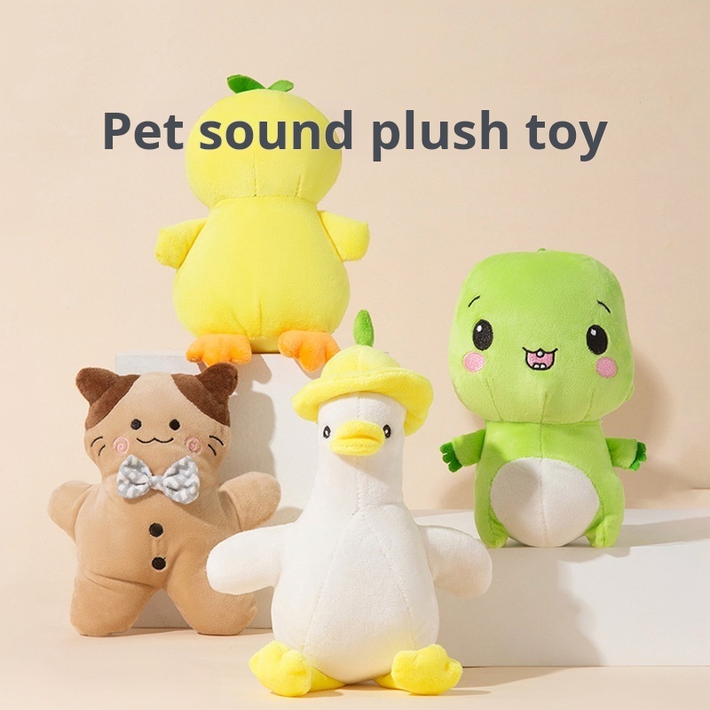 Fast Shipping Wholesale Manufacturer Pet Chew Toys Plush Durable Soft Cute Dog Interactive Toy