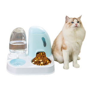 PP PET Eco Friendly Ceramic Stainless Steel Luxury Automatic Food Water Dispenser Gravity Slow Feeder Plastic Pet Dog Cat Bowl