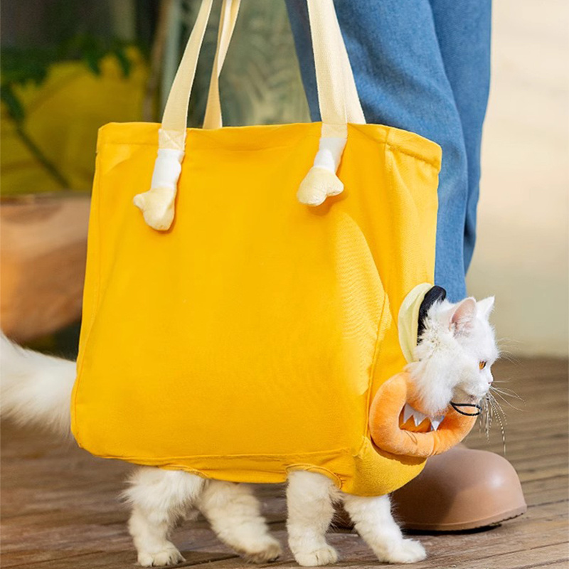 HipiPet Foldable Portable Soft-Sided Pet Carrier Tote Bag Small Dog Cat Carrier Purse with Adjustable Safety Tether