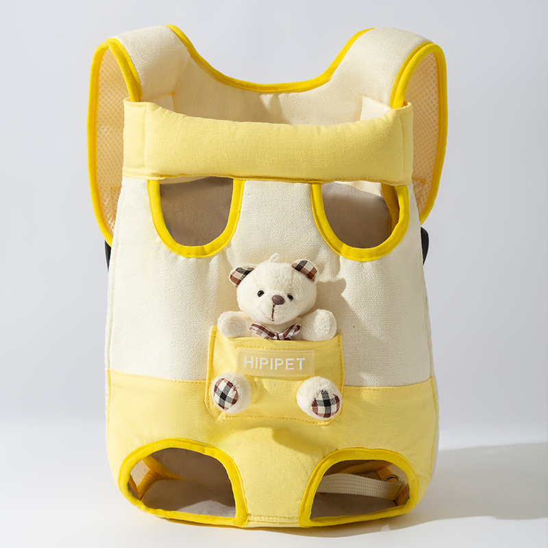 Fast Shipping Wholesale Manufacturer Cotton Canvas Breathable Cute Design Spring Pet Travel Product Dog Cat Carrier