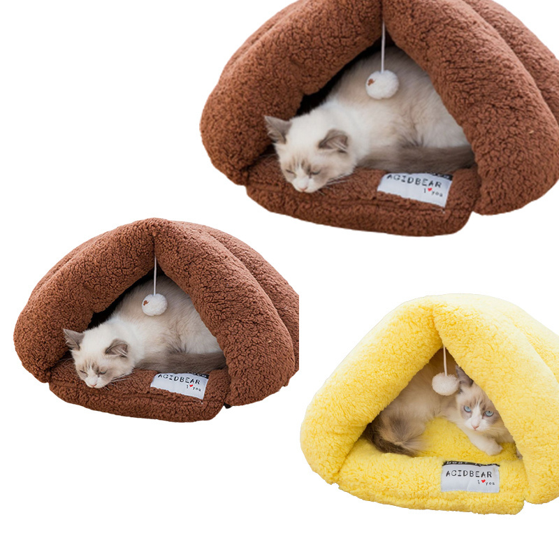 Luxury XL Full Size Indoor High Quality Eco Friendly Breathable Fluffy Flux Fur Plush Organic Pet Home Dog Bed with Canopy