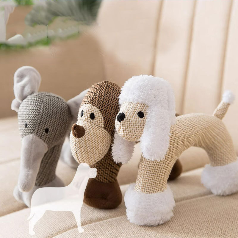 Interactive Pets Toys and Accessories High Quality Safe Bite Chew Plush Fleece Cotton Soft New Pet Toys for Dogs and Cats