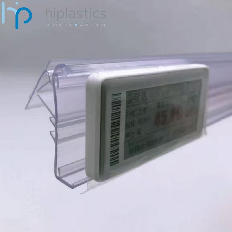 Hiplastics ABINC48-BZ Plastics ESL Shelf Electronic Paper Price Display Tag Sign Label Holder