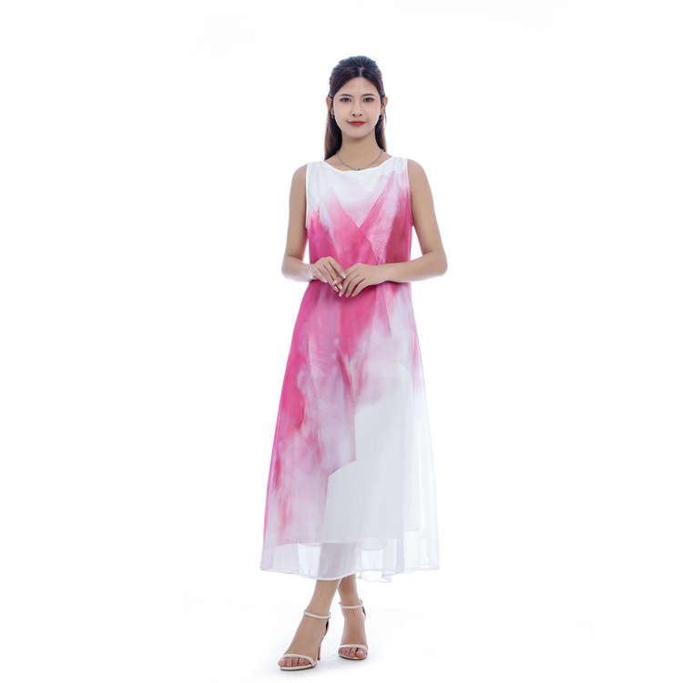 High Quality Summer Pink Satin Dress Elegant Party Club Dress Fashion High Low Prom Dresses For Women